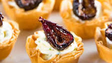 Roasted Fig Tartlet Appetizers