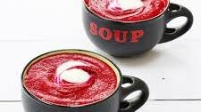 Roasted Garlic Beetroot Soup