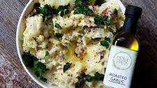 Roasted Garlic Colcannon