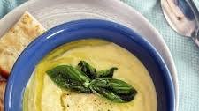 Roasted Garlic Summer Squash Soup