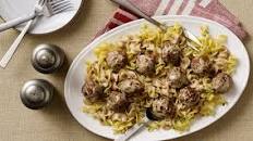 Roasted Garlic Swedish Meatballs