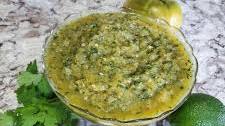 Roasted Green Tomato Salsa