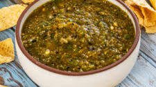 Roasted Hatch Chile Salsa Verde