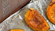 Roasted Kabocha Squash with Cinnamon