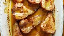 Roasted Maple Pears