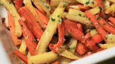 Roasted Parsnips and Carrots