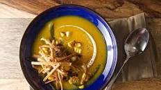 Roasted Pumpkin-Poblano Soup