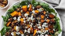 Roasted Pumpkin Salad With Quinoa & Feta