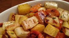 Roasted Root Vegetables with Herb Brown Butter