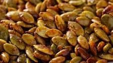 Roasted spiced pumpkin seeds