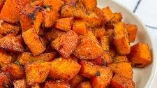 Roasted Spicy Sweet Potatoes