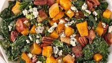 Roasted Squash and Bacon Salad