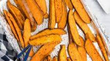 Roasted Sweet Potato Wedges