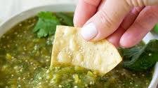 Roasted Tomatillo and Jalapeño Salsa