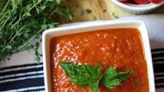Roasted Tomato and Red Pepper Marinara Sauce