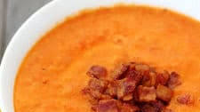 Roasted Tomato Bacon Soup