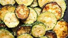 Roasted Zucchini with Parmesan