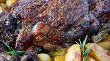 Rosemary and Garlic Lamb Leg