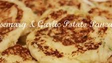 Rosemary and Garlic Potato Pancakes