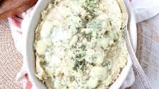 Rosemary Blue Cheese Mashed Potatoes