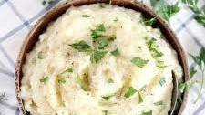 Rosemary Infused Potato and Cauliflower Mash