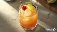 Rum Swizzle Cocktail