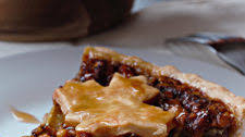 Rustic Maple Apple Walnut Tart
