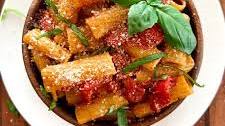Rustic Tomato Basil Rigatoni