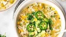 Salsa Verde Chicken Soup