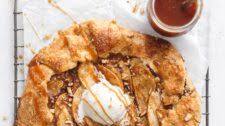 Salted Caramel Apple Galette