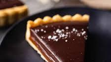 Salted Caramel Chocolate Ganache Tart