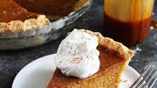 Salted Caramel Pumpkin Pie
