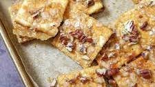 Saltine Praline and Toffee Crackers
