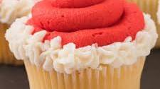 Santa Hat Cupcakes