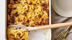 Sausage Hash Brown Breakfast Casserole