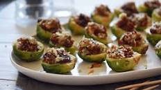 Sausage Stuffing Stuffed Brussels Sprouts