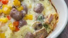 Sausage & Veggie Lovers Breakfast Casserole