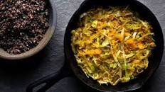 Sautéed Shredded Cabbage and Squash