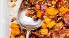 Savory Butternut Squash Casserole