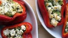 Savory Stuffed Christmas Peppers
