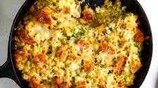 Scallion-Cheddar Cornbread Stuffing