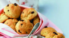 Scones aux cranberries et à l'orange