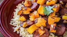 Sheet Pan Butternut Squash and Sausage