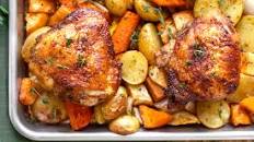 Sheet Pan Chicken Thighs
