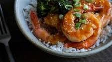 Sheet Pan Honey Garlic Shrimp with Broccoli