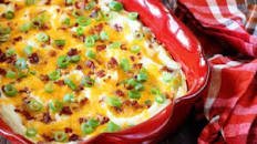 Shortcut Loaded Mashed Potato Casserole