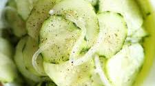 Simple Cucumber and Onion Salad