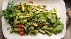 Simple Spicy Asparagus in a Wok