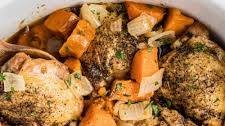 Slow Cooker Autumn Chicken Dinner