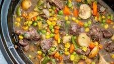 Slow Cooker Beef Stew {Super Flavourful}